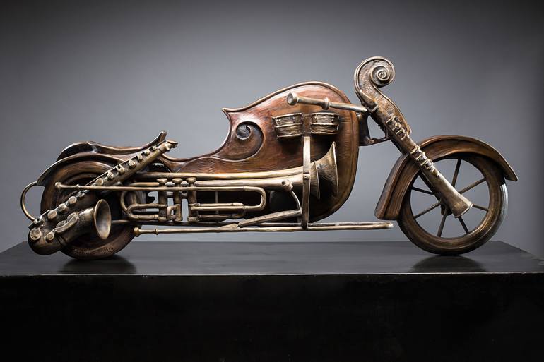 Musical Motorcycle - Print