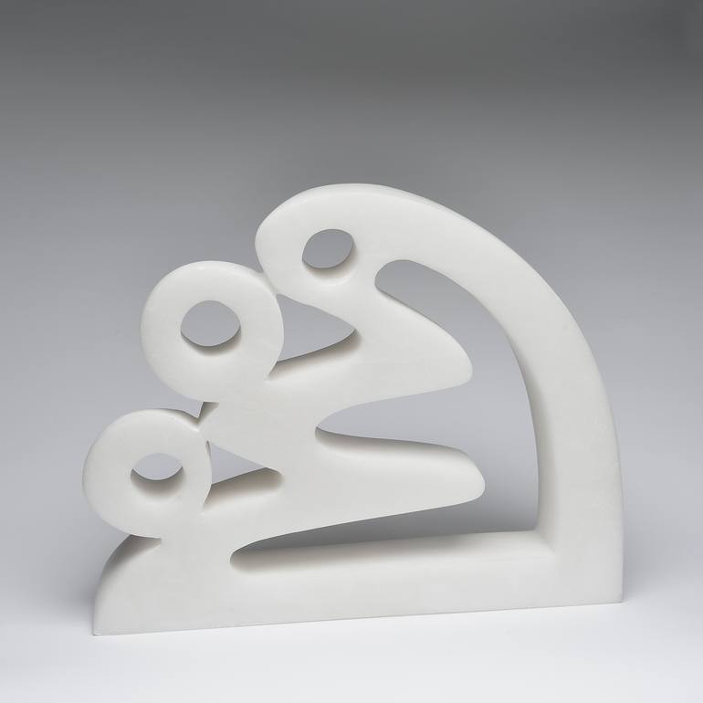 Original Minimalism Abstract Sculpture by Ivana Machackova