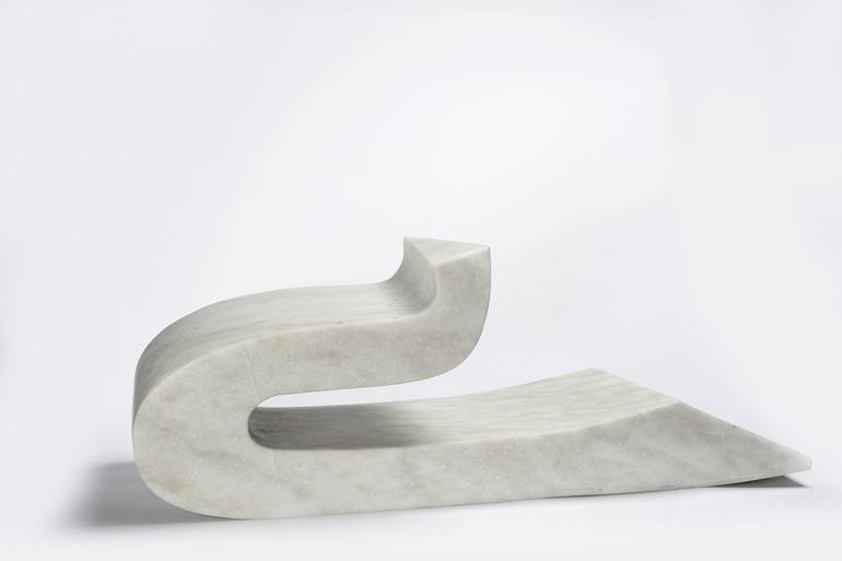 Original Minimalism Abstract Sculpture by Ivana Machackova