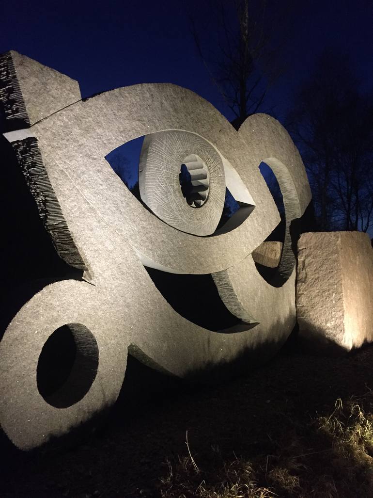 Original Abstract Sculpture by Ivana Machackova