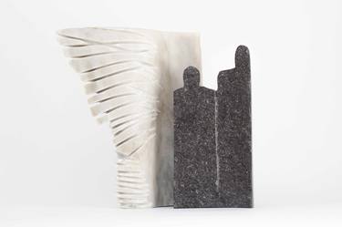 Original Minimalism Abstract Sculpture by Ivana Machackova