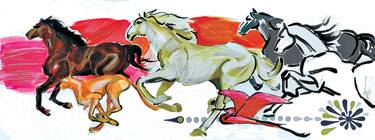 Original Contemporary Animal Painting by Susan Knight