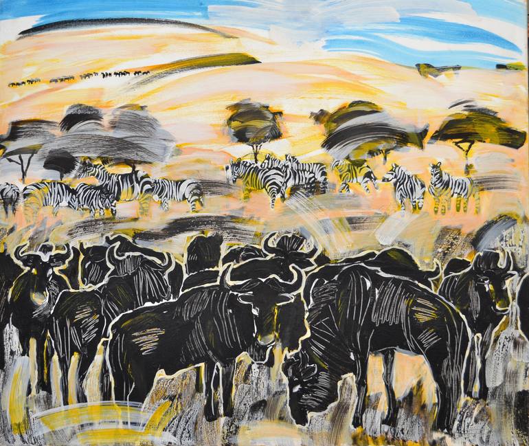 Print of Modern Nature Paintings by Susan Knight