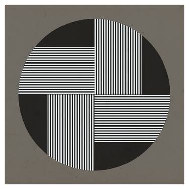 Original Abstract Geometric Digital by Carlos Perez Del Moro