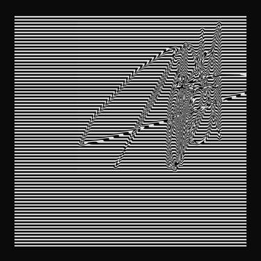 Original Abstract Geometric Digital by Carlos Perez Del Moro
