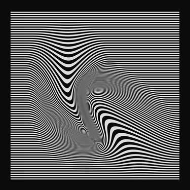 Print of Abstract Geometric Digital by Carlos Perez Del Moro