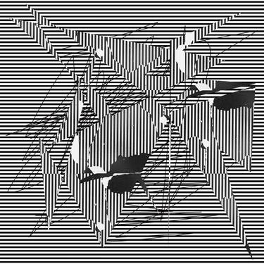 Print of Minimalism Abstract Digital by Carlos Perez Del Moro