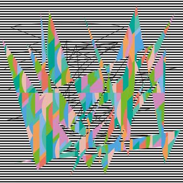 Original Digital Art Abstract Mixed Media by Carlos Perez Del Moro