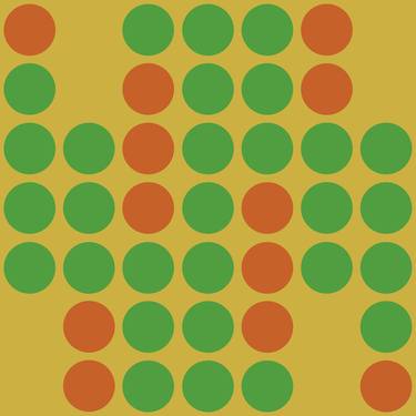 Original Minimalism Patterns Mixed Media by Carlos Perez Del Moro