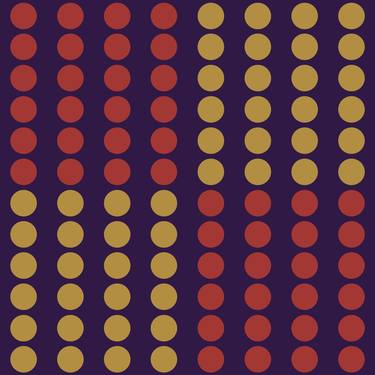 Original Minimalism Patterns Mixed Media by Carlos Perez Del Moro
