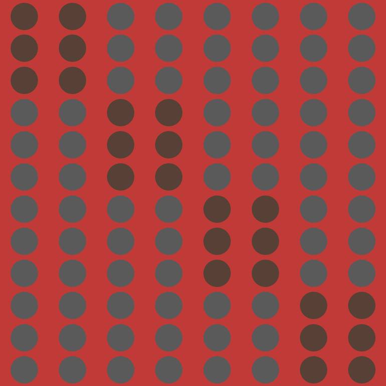 Print of Kinetic Patterns Mixed Media by Carlos Perez Del Moro