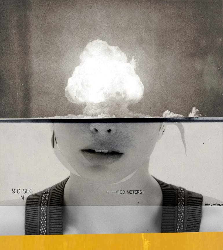 Print of Conceptual Time Collage by Carlos Perez Del Moro