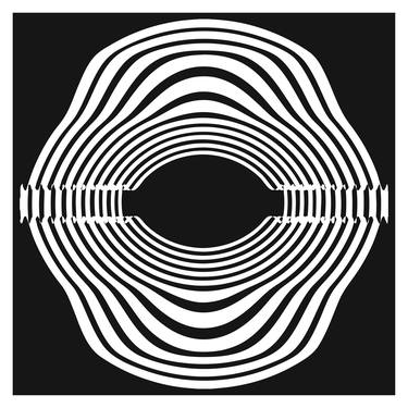 Original Geometric Patterns Mixed Media by Carlos Perez Del Moro