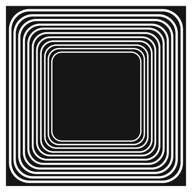 Original Geometric Patterns Mixed Media by Carlos Perez Del Moro