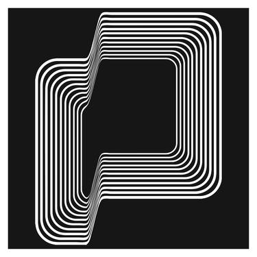 Original Geometric Patterns Mixed Media by Carlos Perez Del Moro