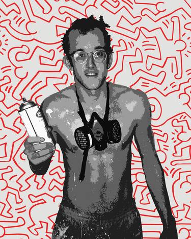 Original Pop Art Pop Culture/Celebrity Mixed Media by Carlos Perez Del Moro