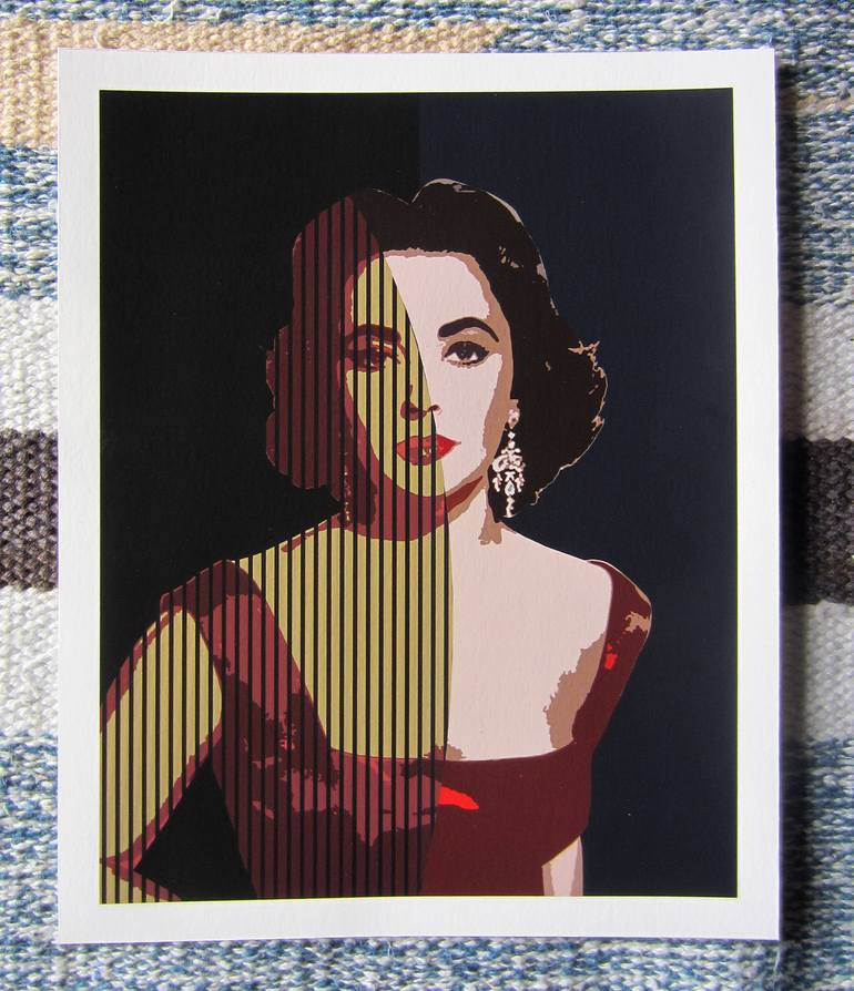 Original Celebrity Printmaking by Carlos Perez Del Moro