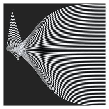 Original Pop Art Geometric Digital by Carlos Perez Del Moro