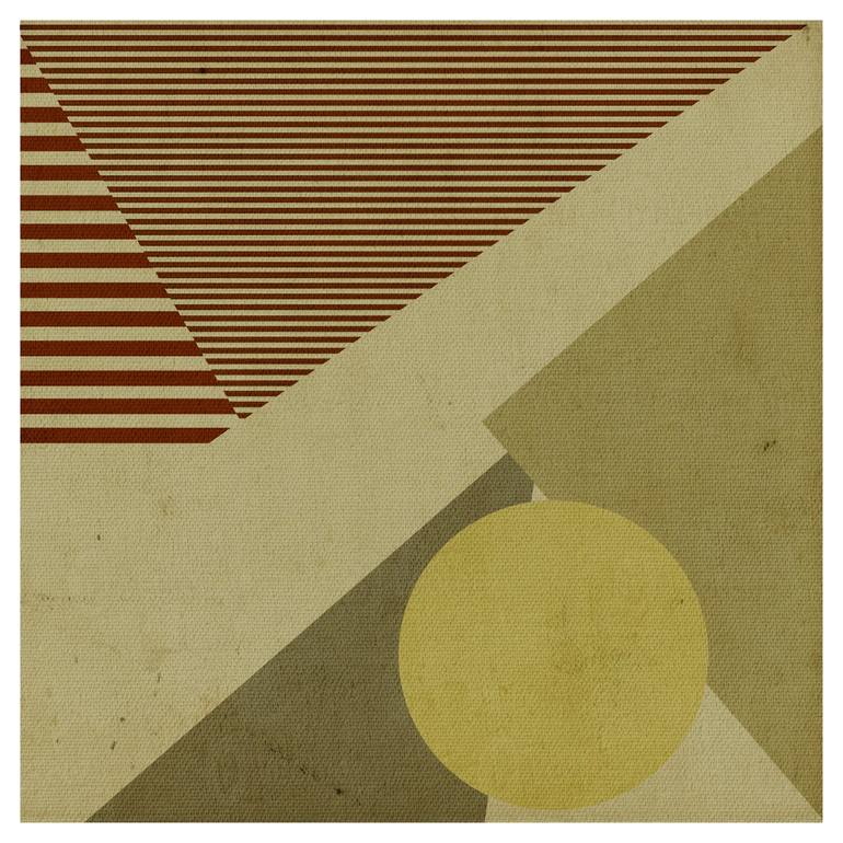 Print of Pop Art Geometric Mixed Media by Carlos Perez Del Moro