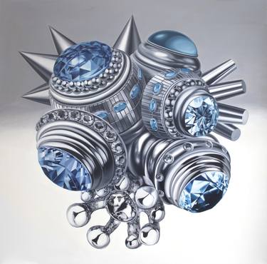 Hybrid Jewelry Silver Blue thumb