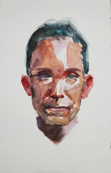 Original Portrait Painting by Michal Lisowski