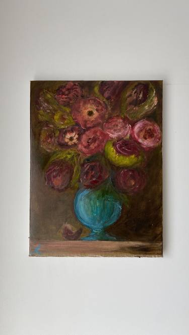 Original Floral Paintings by Larisa Kumasoviene
