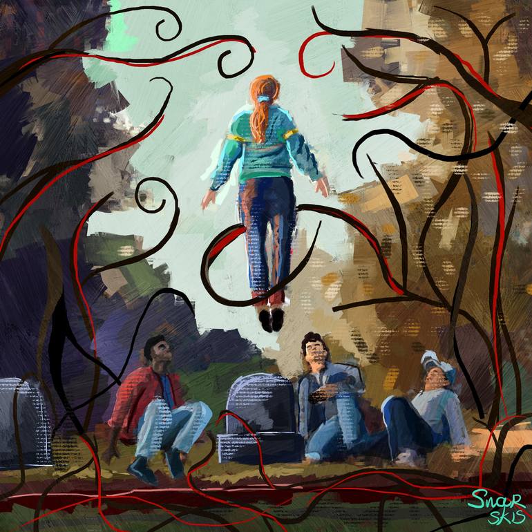Stranger Things Painting By Mindaugas Snarskis Saatchi Art