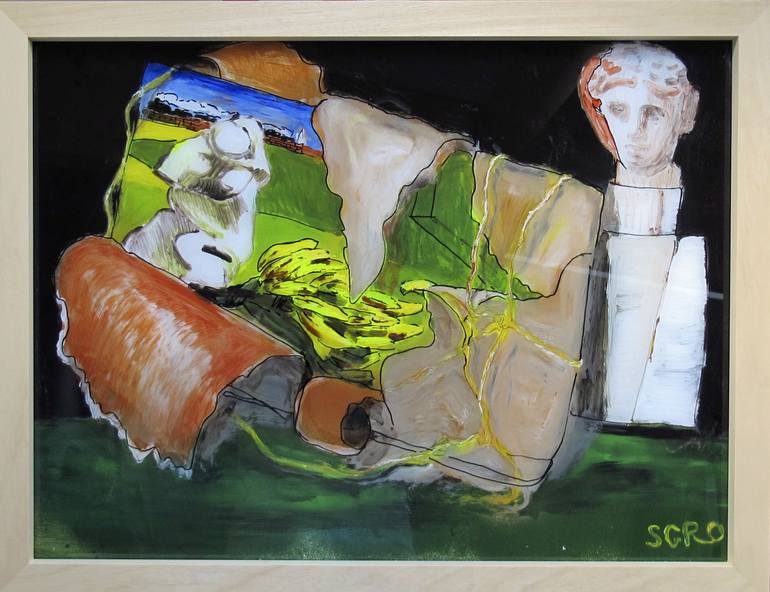 Print of Figurative Classical mythology Paintings by Jean-Claude Sgro