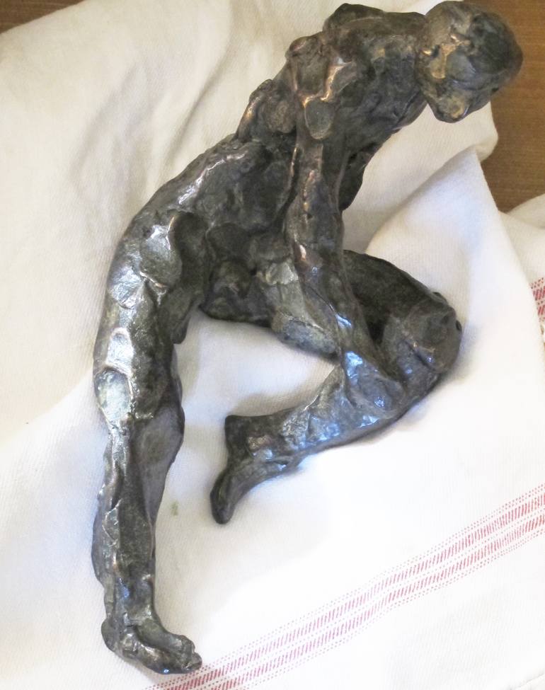 Original Figurative Men Sculpture by jean-claude sgro