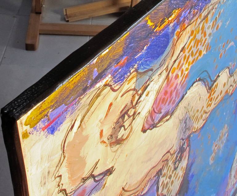 Original Figurative Women Painting by Jean-Claude Sgro