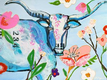 Original Expressionism Animal Paintings by KELLIE DAY
