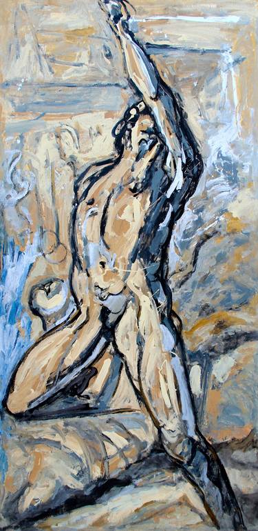 Print of Fine Art Nude Paintings by Steven Glucksberg