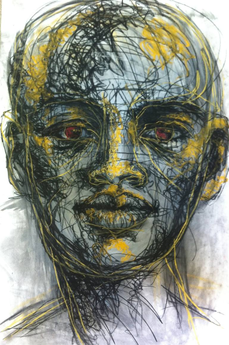 Original Portrait Installation by Lioda Conrad Fine Art