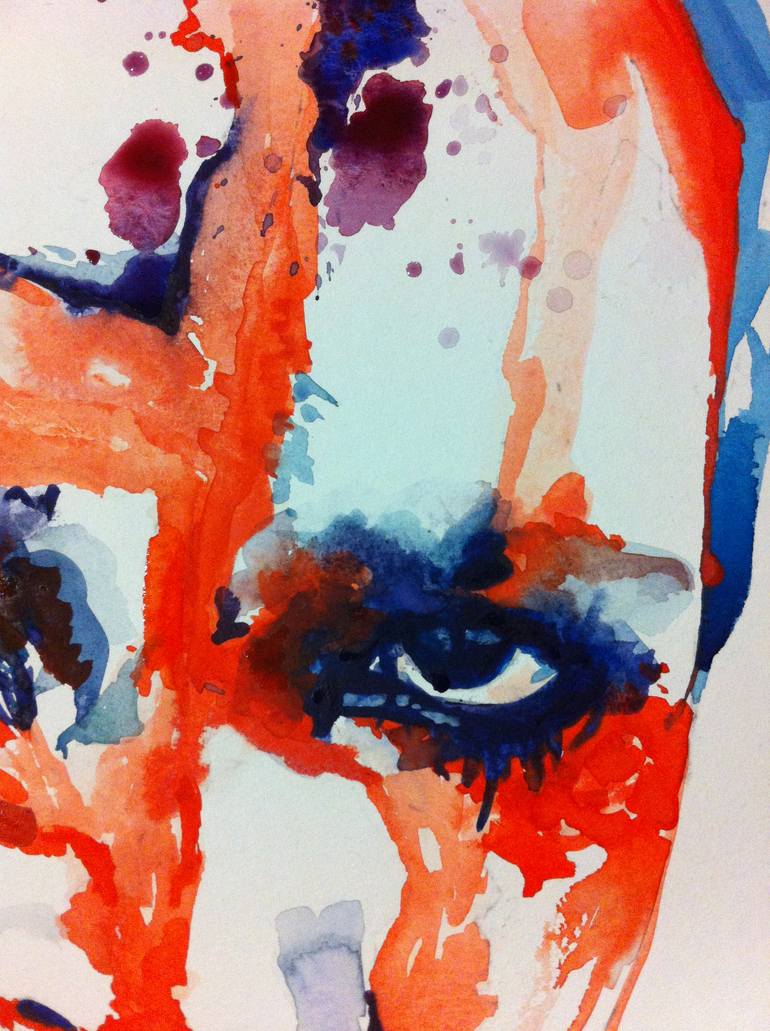 Original Portraiture People Painting by Lioda Conrad Fine Art