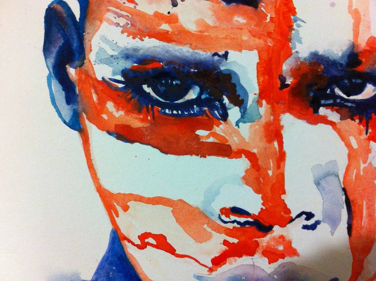 Original Portraiture People Painting by Lioda Conrad Fine Art