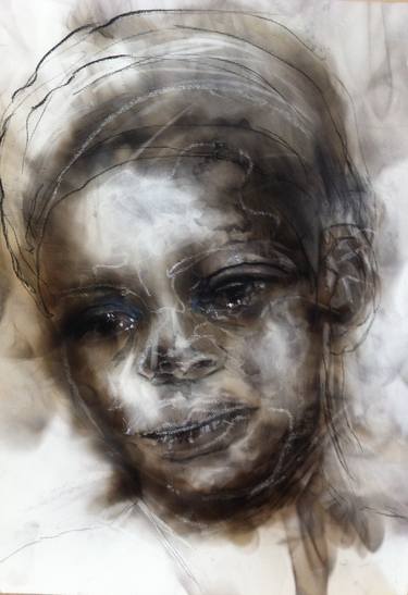 Original Portrait Drawings by Lioda Conrad Fine Art