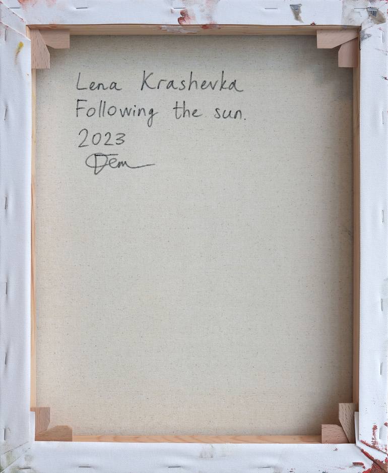 Original Contemporary Abstract Painting by Lena Krashevka