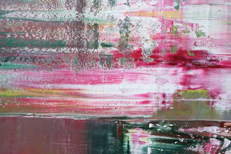 Original Abstract Expressionism Abstract Painting by Lena Krashevka