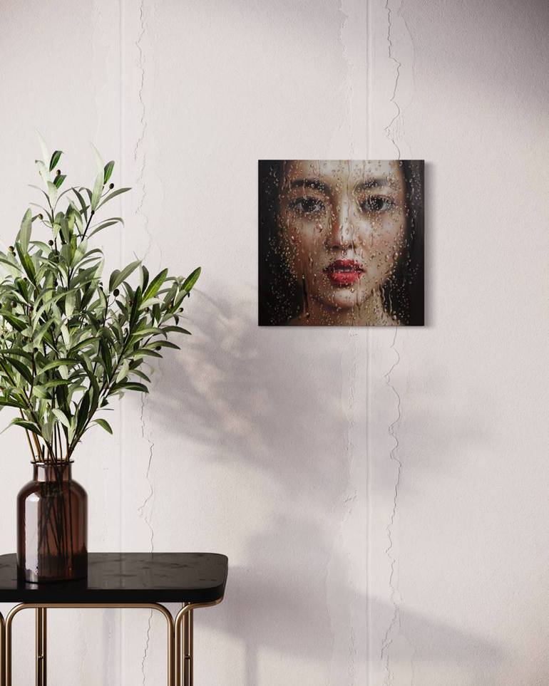 Original Figurative People Painting by Lena Krashevka