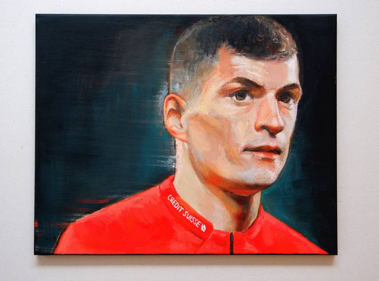 Original Photorealism Sports Painting by Lena Krashevka