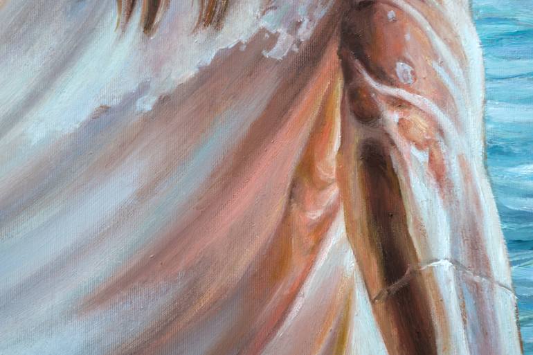 Original Figurative Women Painting by Lena Krashevka