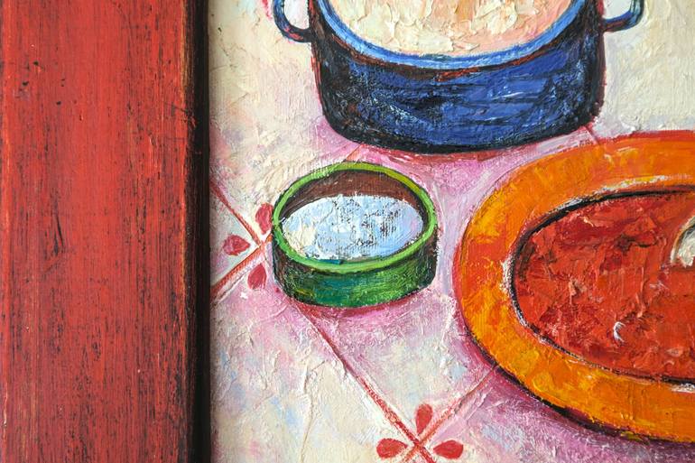 Original Fine Art Food Painting by Lena Krashevka