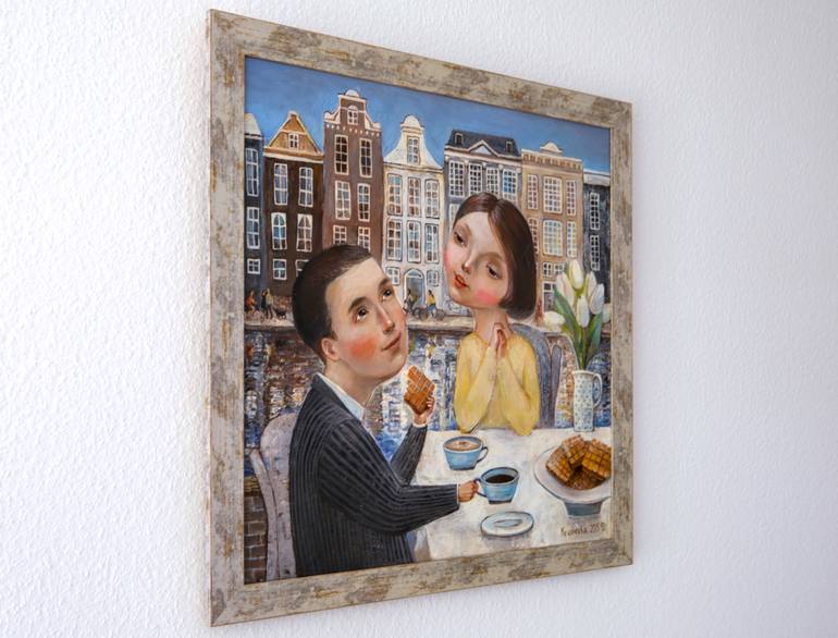 Original Other People Painting by Lena Krashevka