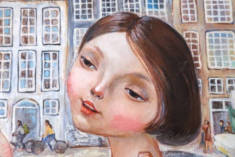 Original Other People Painting by Lena Krashevka