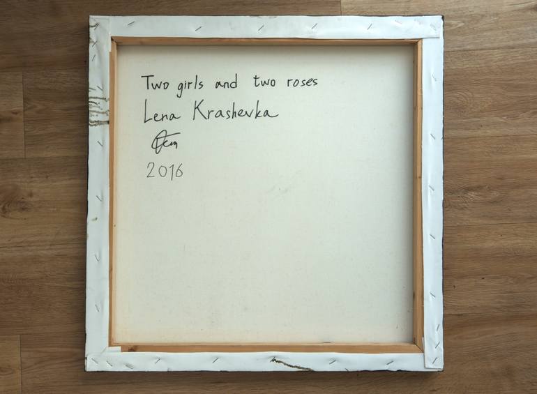 Original Figurative People Painting by Lena Krashevka