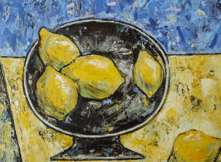 Original Fine Art Still Life Painting by Lena Krashevka