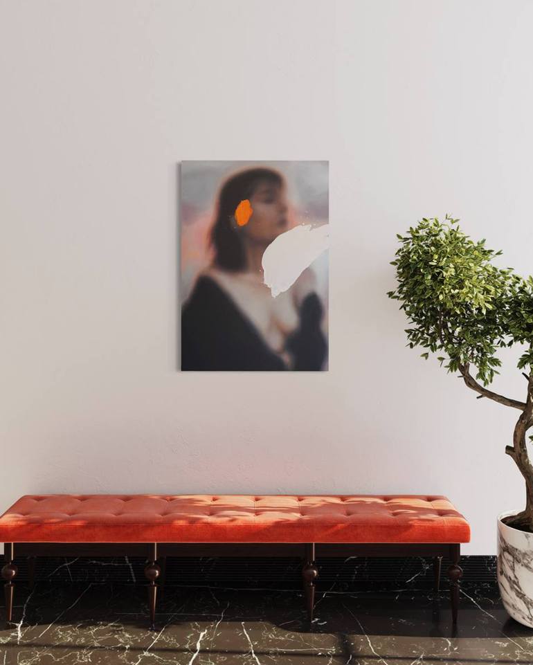 Original Figurative People Painting by Lena Krashevka
