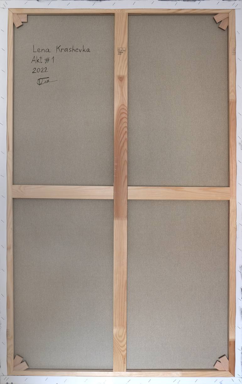 Original Figurative Body Painting by Lena Krashevka