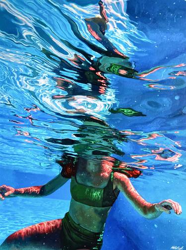 Original Contemporary Water Paintings by Abi Whitlock