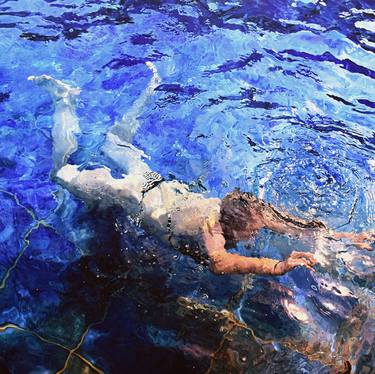 Original Figurative Water Paintings by Abi Whitlock